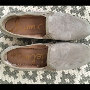 NWOT Sam Edelman Grey Suede Espadrille Size 9